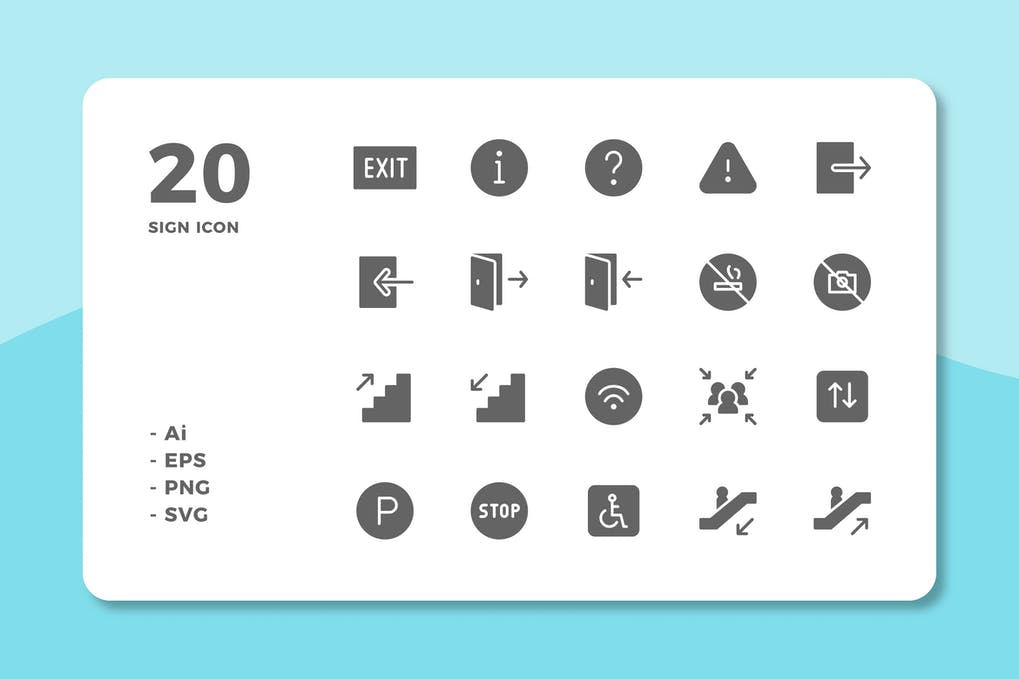 Free Sign Icons Download