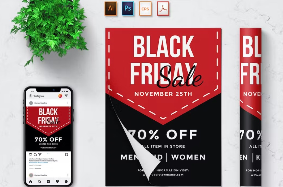 Black Friday Sale Flyer 