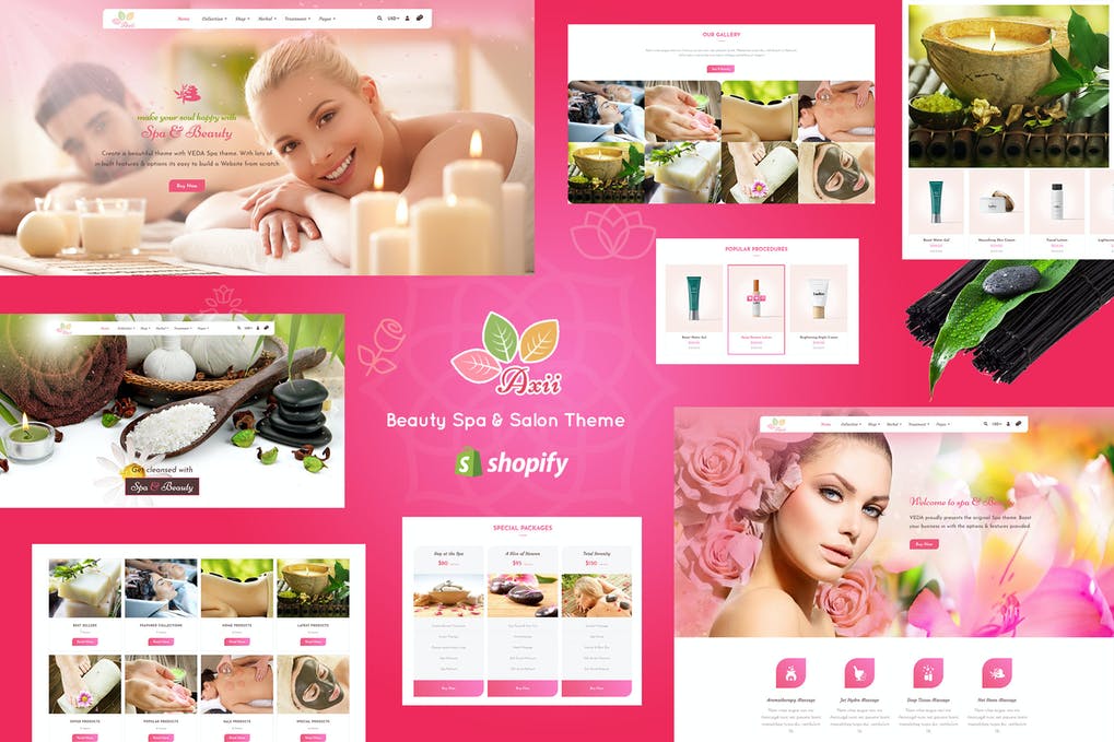 Free Axii Beauty Spa Shopify Theme Download