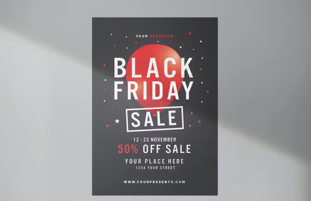 Best PSD Black Friday Flyer Template