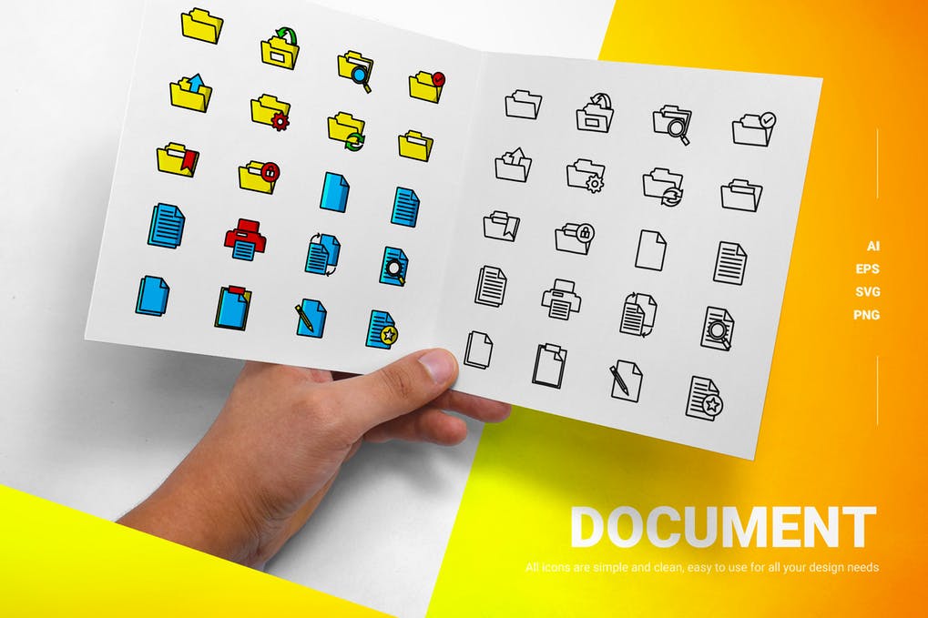 Free Document icons Download