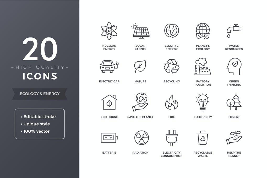 Free Ecology Icons Download