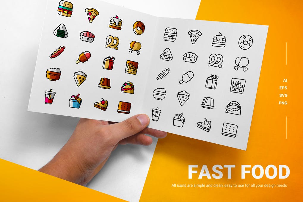 Free Fast Food Icons Download