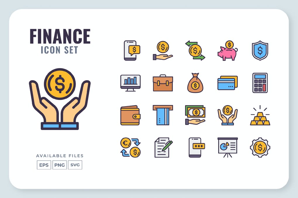 Free Finance Icon Set Download