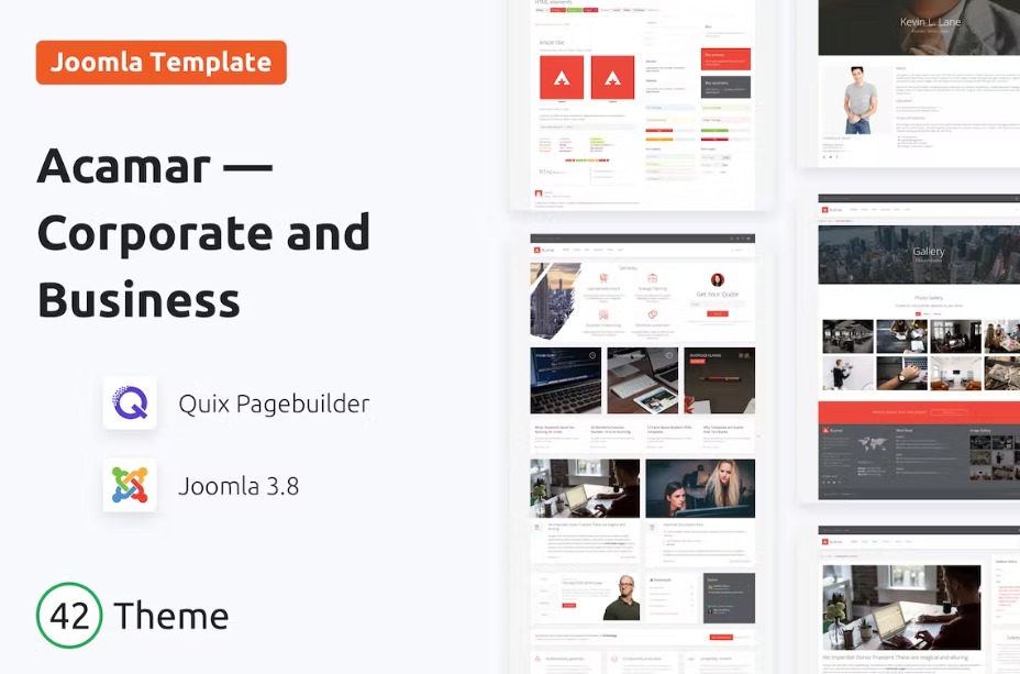 Free Acamar Tiled Layout Responsive Joomla Template Download