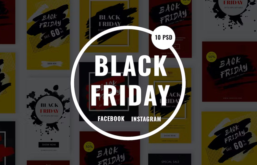 PSD Black Friday Sale Banners