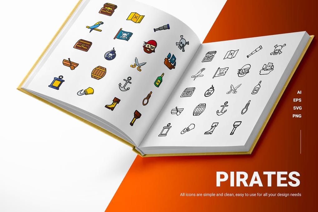 Free Pirates Icons Download