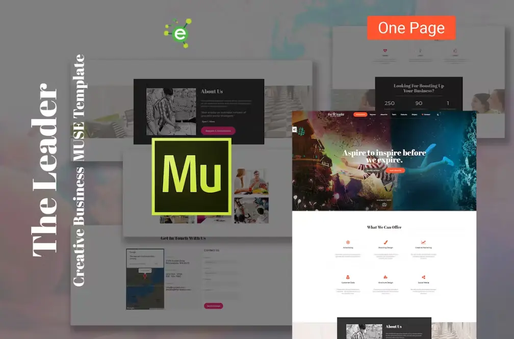 Free The Leader - Creative Business Muse Template Download