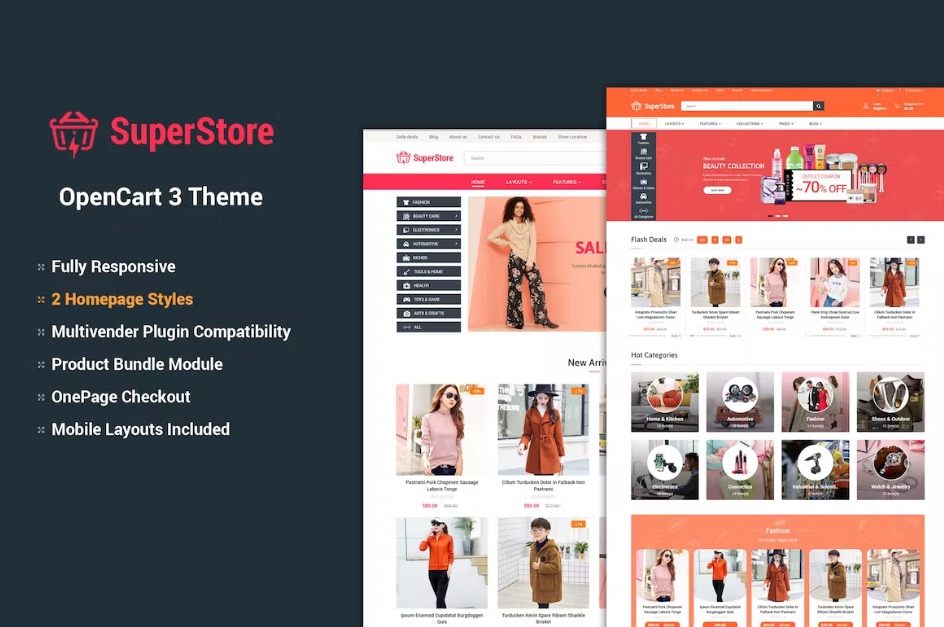 SuperStore Responsive OpenCart 3 Theme