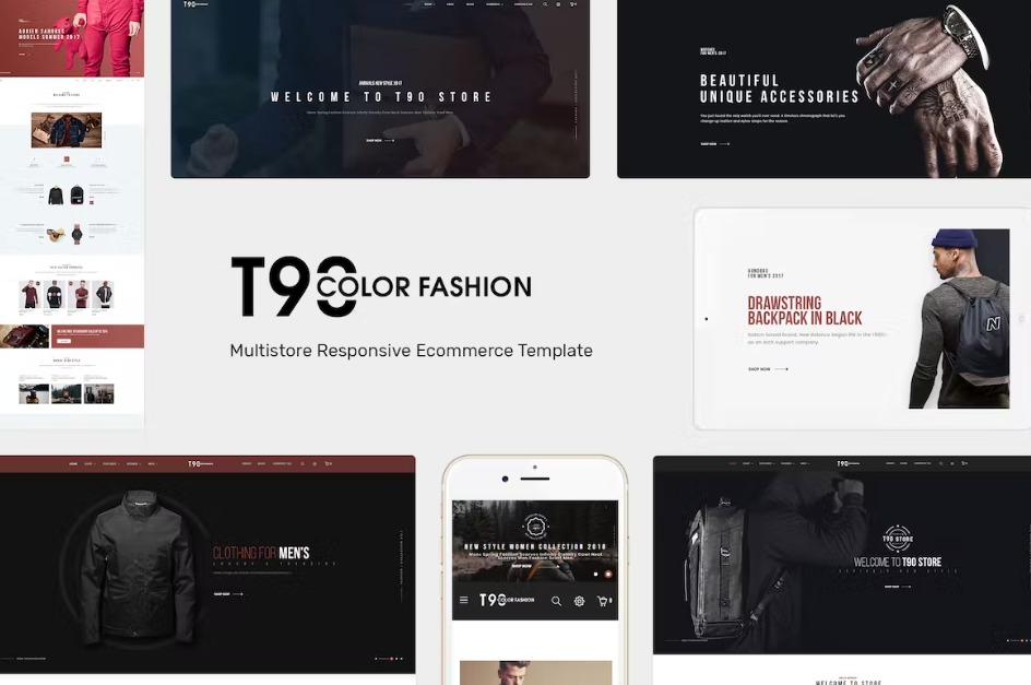 T90 Fashion Responsive OpenCart Theme