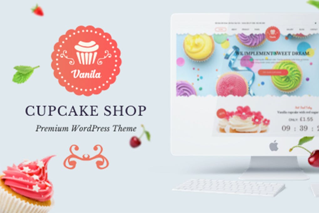 Free Bakery Vanila Cakery Bakery HTML5 Template Download