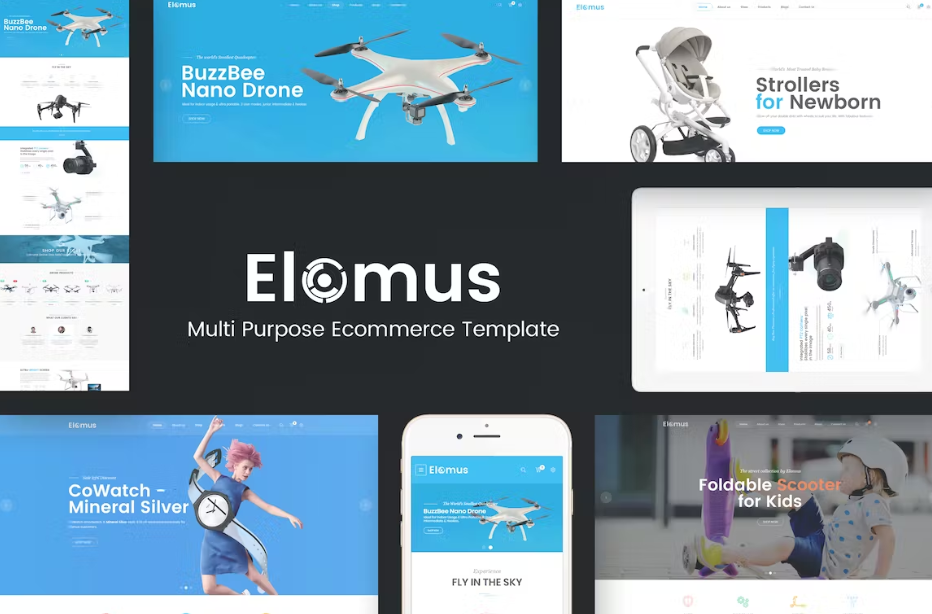 Free Elomus Single Product Prestashop Theme Download