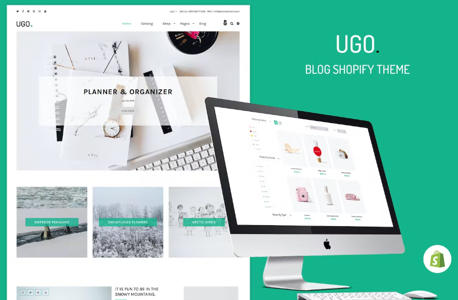 Free Ugo Blog Store Shopify Theme Download