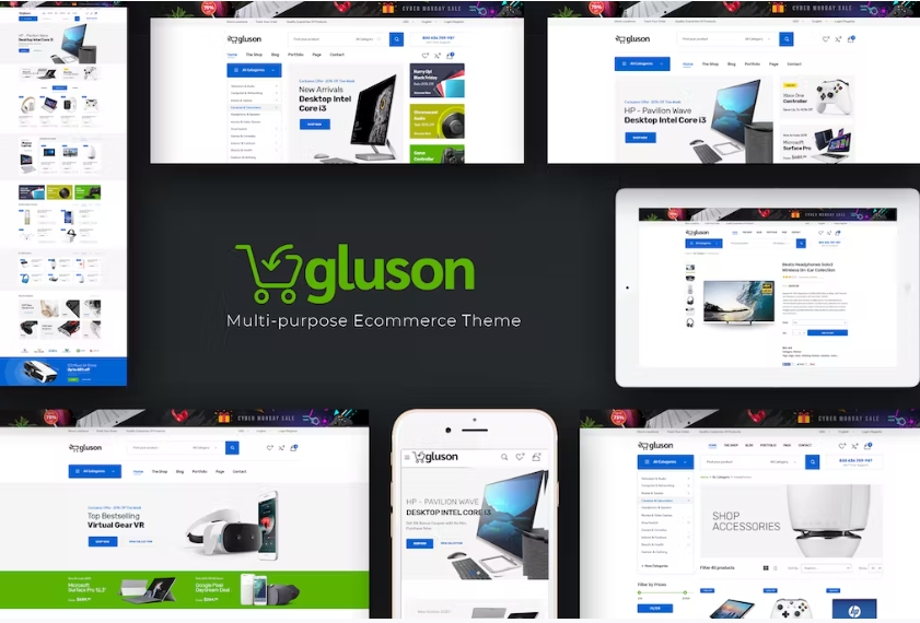 Free Gluson Digital Responsive Prestashop Theme Download