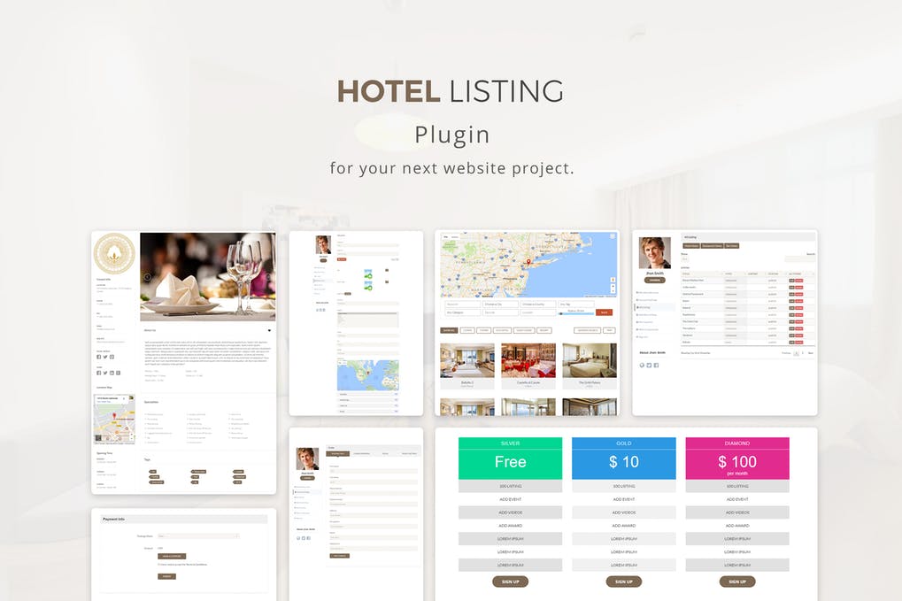 Free Hotel Listing Plugin Download