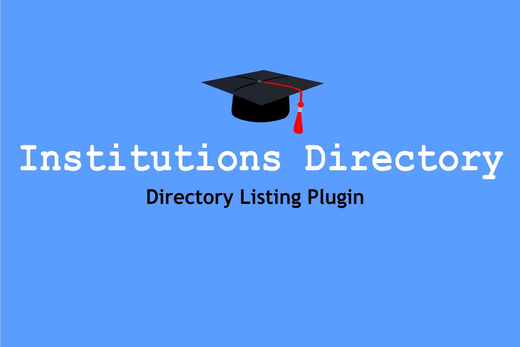 Free Institutions Directory listing WordPress plugin Download