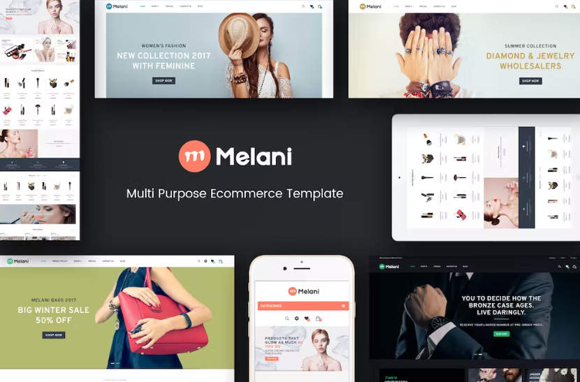 Free Melani Responsive Prestashop Theme Download