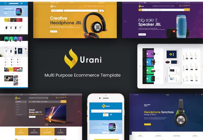 Free Urani Responsive Prestashop Theme Download