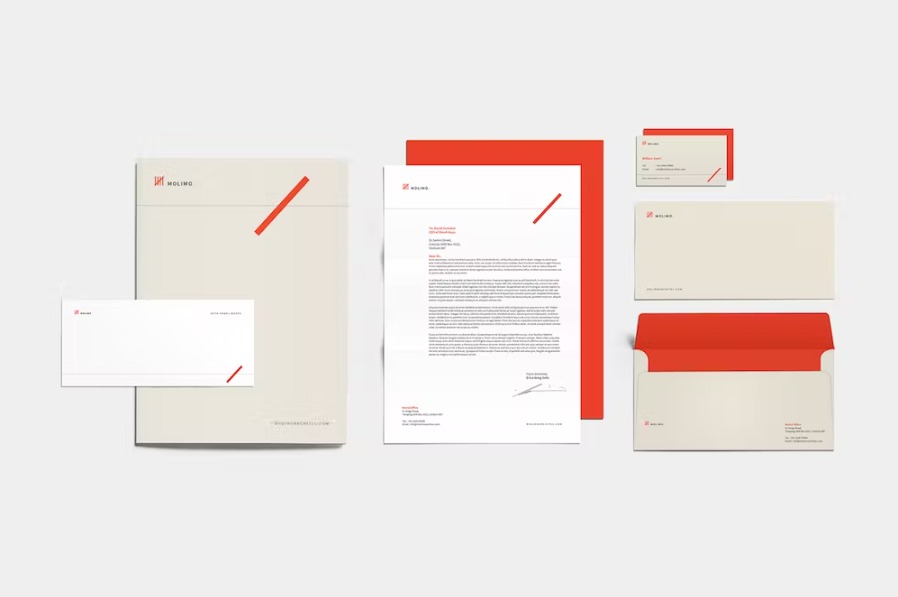 Free Architecture Corporate Identity Mockup Template Download