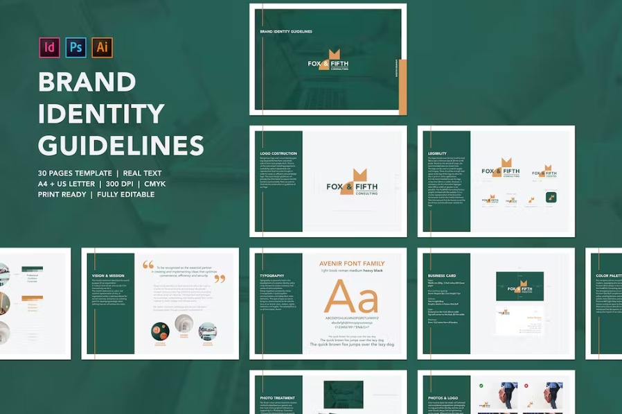 Free Brand Identity Guidelines Template Download