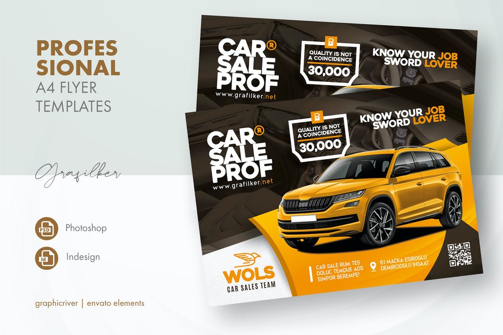 Free Car Sale Flyer Template Download