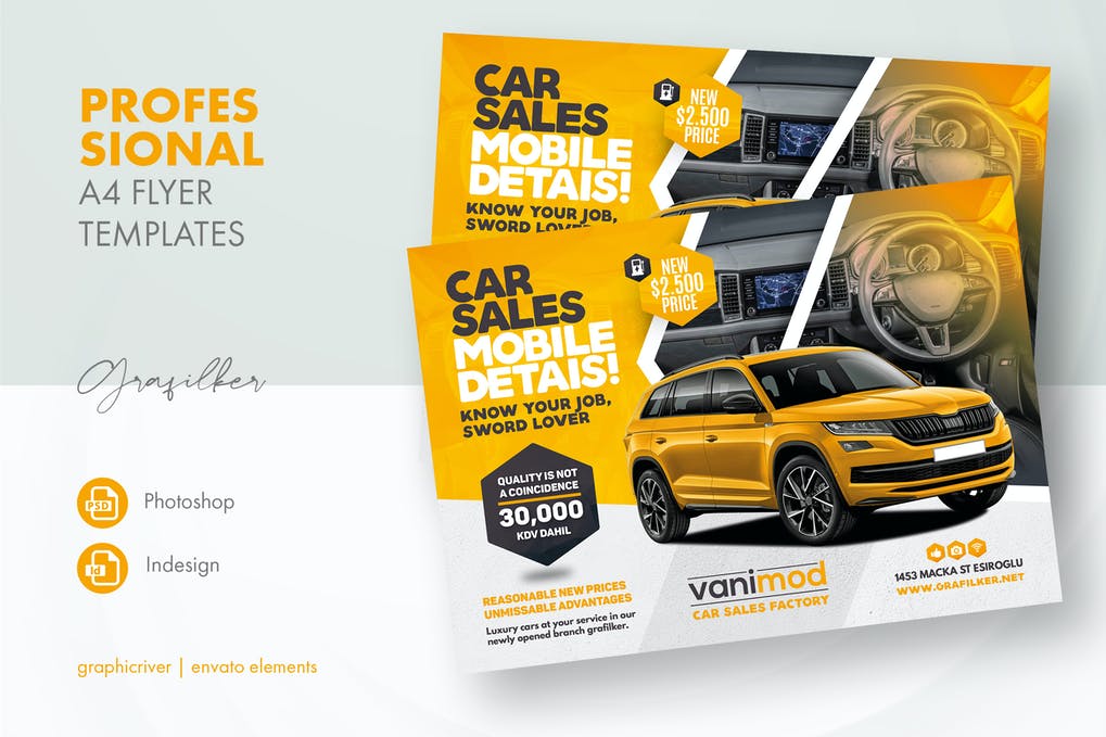 Free Car Sale Flyer Template Download