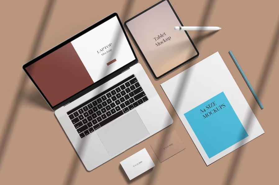 Free Corporate Identity Mockup Template Download