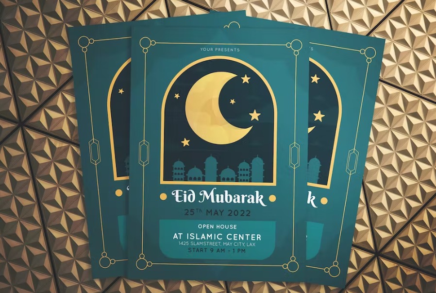 Free Eid Mubarak Flyer Template Download