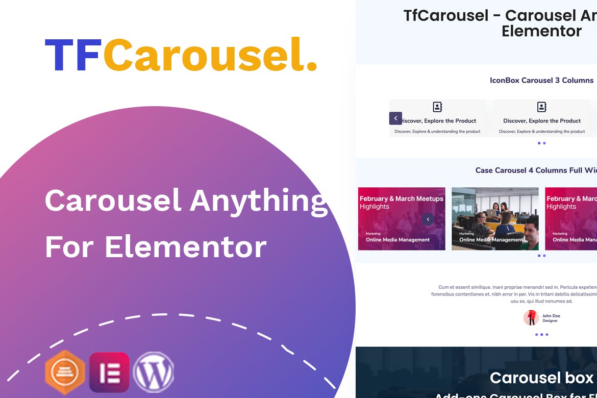 Free Elementor Carousel Create slider with any addon Download