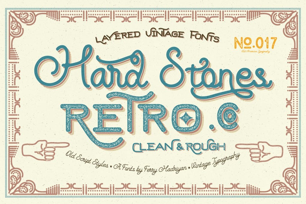 Free Hard Stones Family Font Download