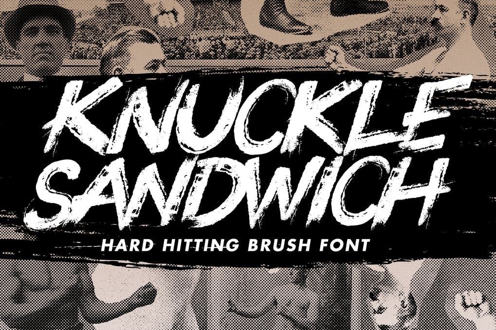 Free Knuckle Sandwich Font Download