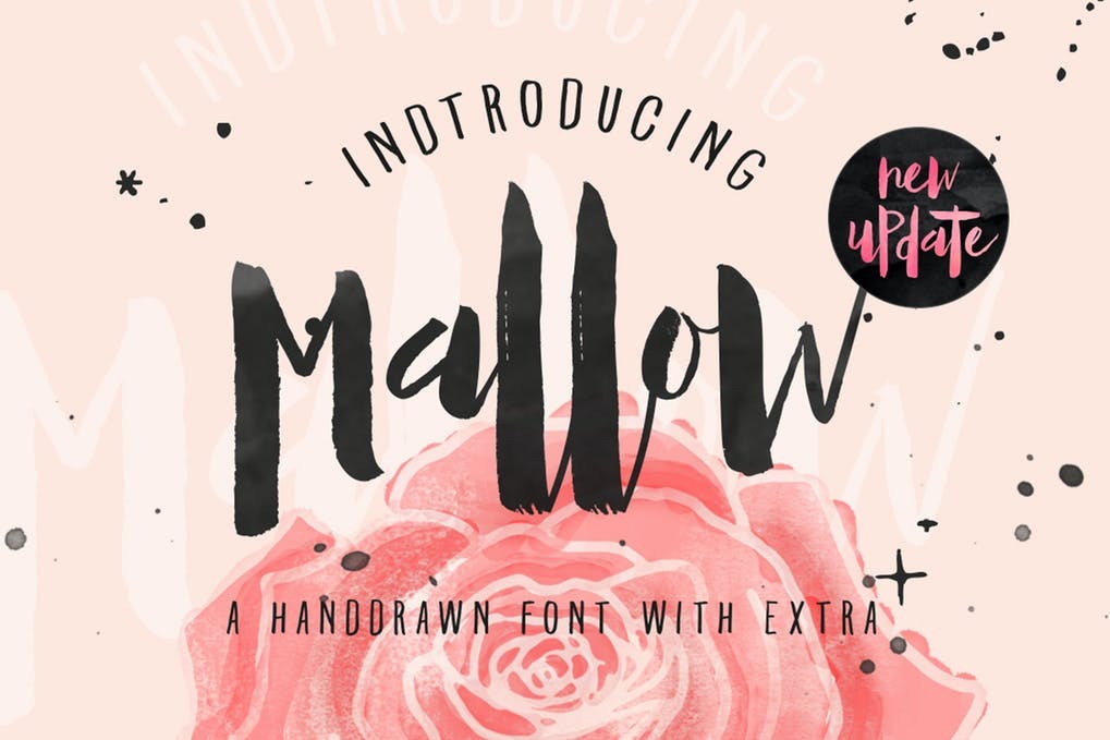 Free Mallow Typeface & EXTRA Mockup Font Download