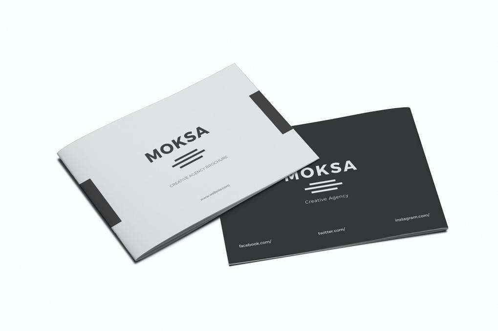 Free Moksa Creative Agency Brochure Template Download