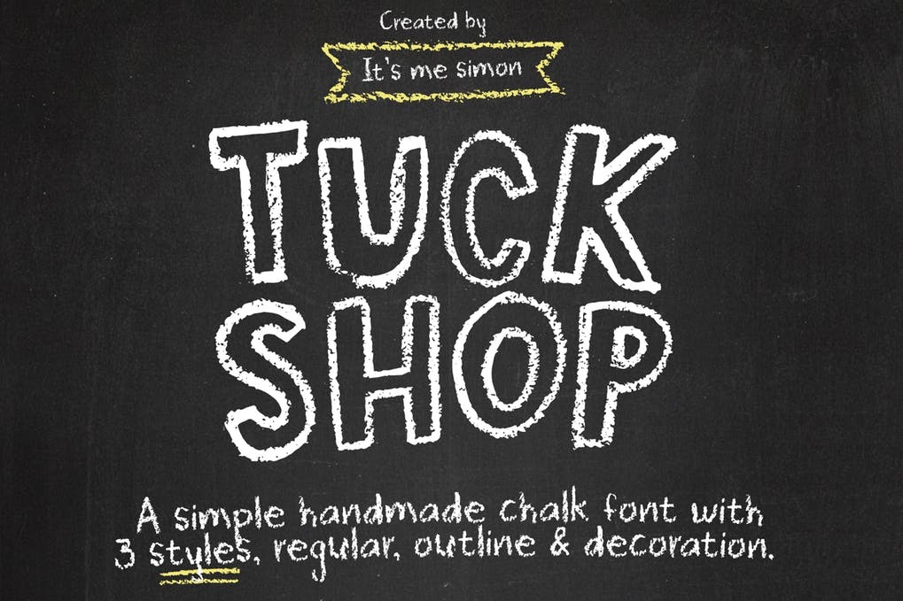 Free Tuck Shop Font Download