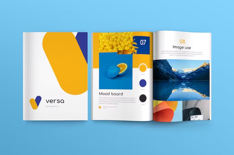 Free Versa Brand Identity Template Download