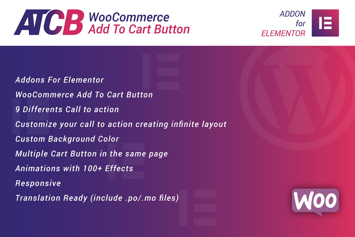 Free WooCommerce Add To Cart Button for Elementor Plugin Download