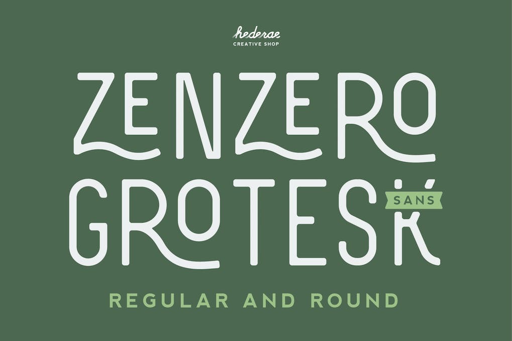 Free Zenzero Sans Font Download