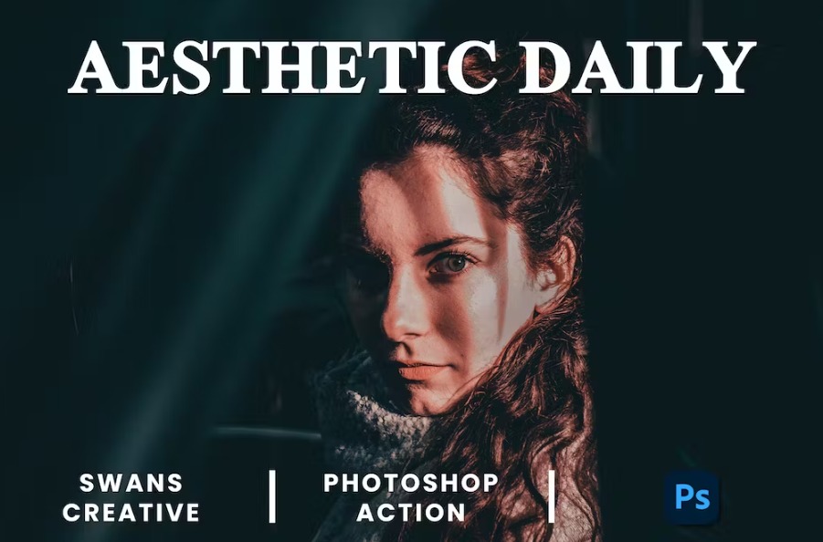 Free Aesthetic Daily Photoshop Action Download