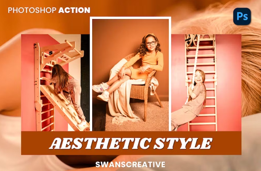 Free Aesthetic Lifestyle Photoshop Action Download