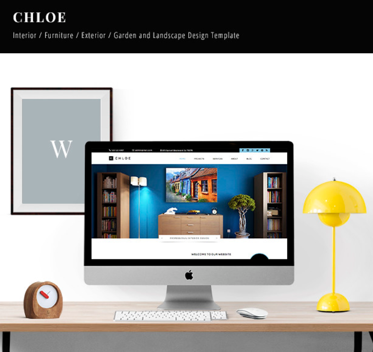 Chloe Interior and Exterior Muse Template